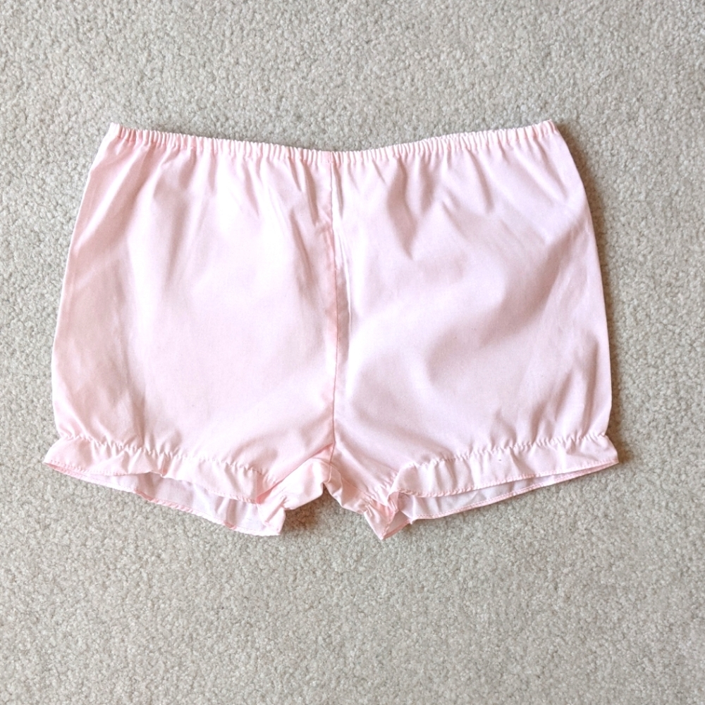 VTG pink bloomers NWOT 6-9 months